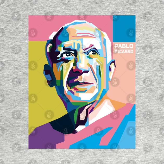 Abstract Pablo picasso Popart by smd90